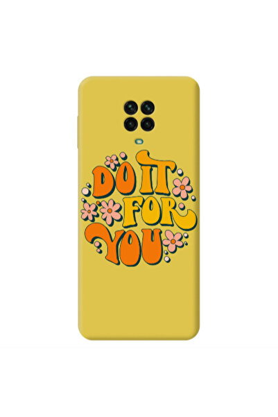 Other Xiaomi Redmi Note 9 Pro Do it For You Yellow Colored Silicone TPU Θήκη