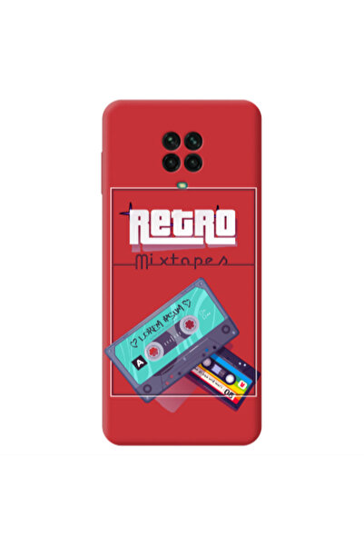 Other Xiaomi Redmi Note 9 Pro Mixtapes Red Colored Silicone TPU Θήκη
