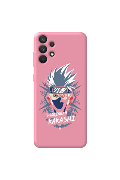 Other Samsung A32 4G Anime Mangoo Pink Colored Silicone TPU Θήκη