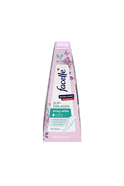 Facelle Günlük Ped String Beyaz 30'lu