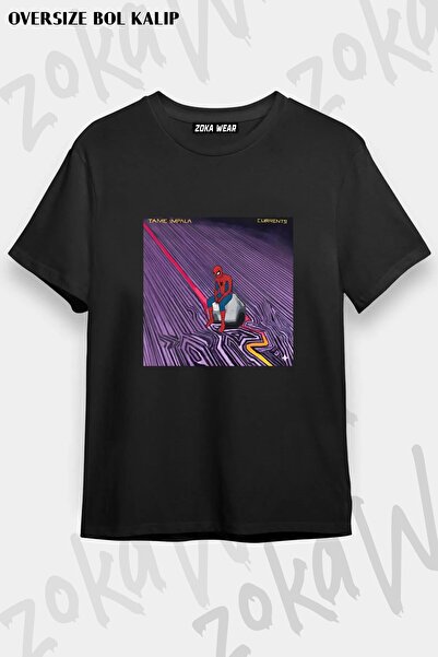 ZOKAWEAR Μπλουζάκι Unisex Loose Fit με στάμπα Tame Impala v8