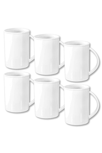 WILMAX ENGLAND Cana mare portelan, WILMAX, set 6 bucati, 450 ml, alb, elegant...