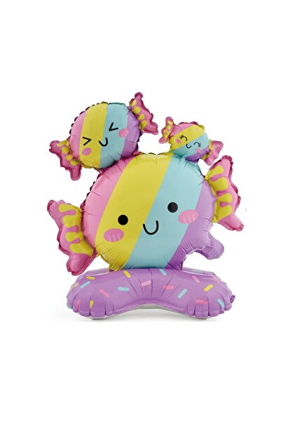 MP Mirific Party Metallic Foil Candy Balloon, 38x49 cm