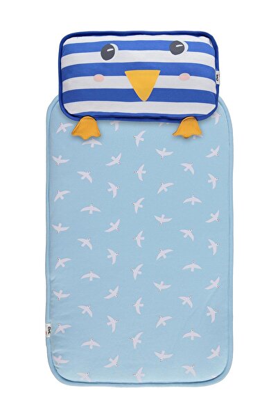 Civil Baby 65*40 Seagull Printed Bottom Opening - Blue