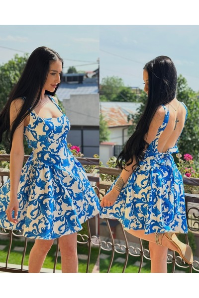 Demhana Boutique Rochie Ribbon