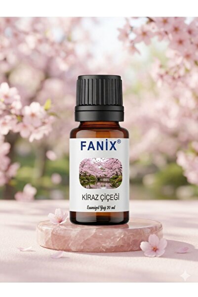 FANİX Kiraz Çiçeği Uçucu Yağ Esansiyel Yağ Uçucu Koku Yağı Buhurdanlık Yağı H...