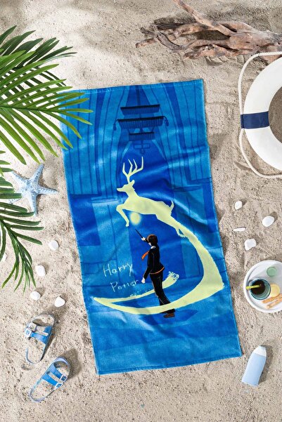 Özdilek Harry Potter Patronus Lisanslı Plaj Havlusu 60x120 cm