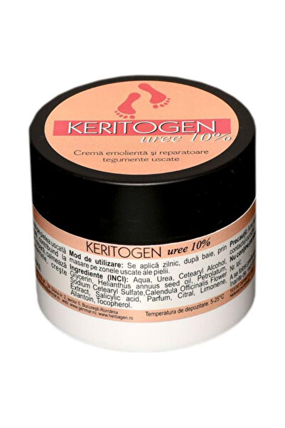 Herbagen Crema Emolienta si Reparatoare pentru Tegumente Uscate Keritogen Ure...