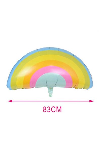 MP Mirific Party Balon din folie metalică curcubeu, 83cm