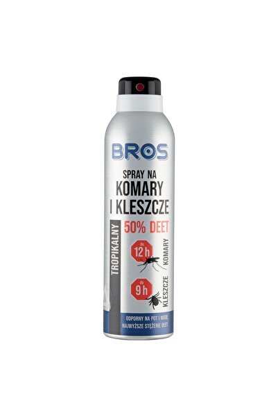 bros Spray împotriva țânțarilor și a gărgăriilor 50% DEET 180ml
