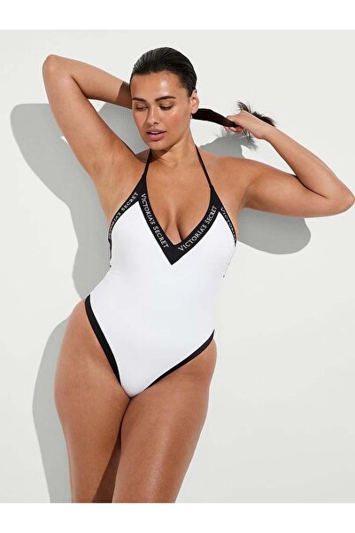 Victoria's Secret Logo Detaylı Plunge Mayo