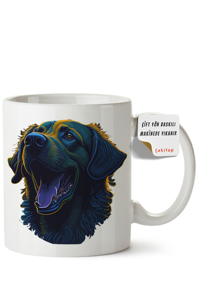 ET ERTAPASSAGE original creative designs Dog Design Printed Porcelain Mug (Do...
