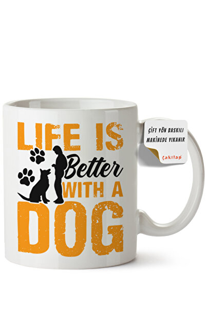 ET ERTAPASSAGE original creative designs Dog Design Printed Porcelain Mug (Do...