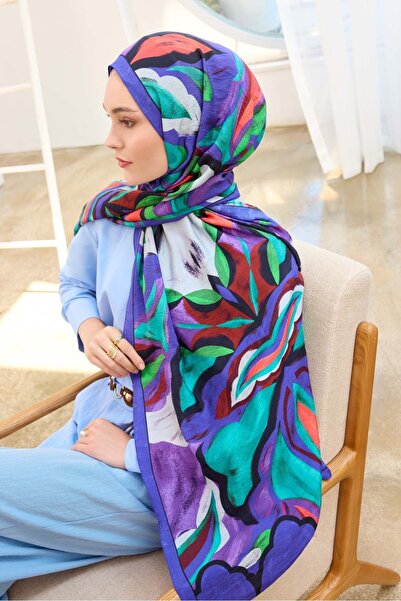 Silk Home Urbani sati Akvarel Ljubičasti Šal Mayda
