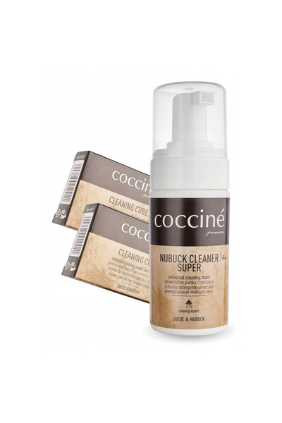 Coccine Kit de curatare a incaltamintei, Coccine, Spuma de curatare din nubuc...