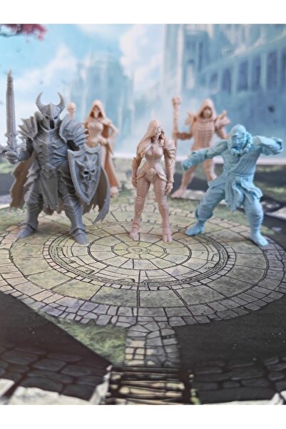 Kidkodbot DND FRP RYO Beşli Evil Party Karakter Seti