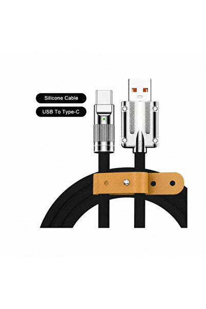 jetucuzal USB to Type-C 6A Hızlı Şarj Data Kablosu 1 Metre