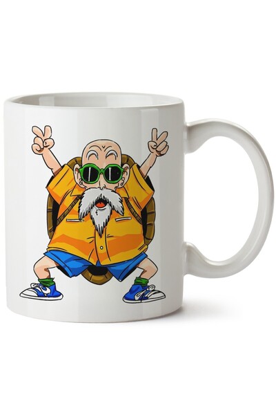ET ERTAPASSAGE original creative designs Mr.Roshi Printed Porcelain Mug, Mach...
