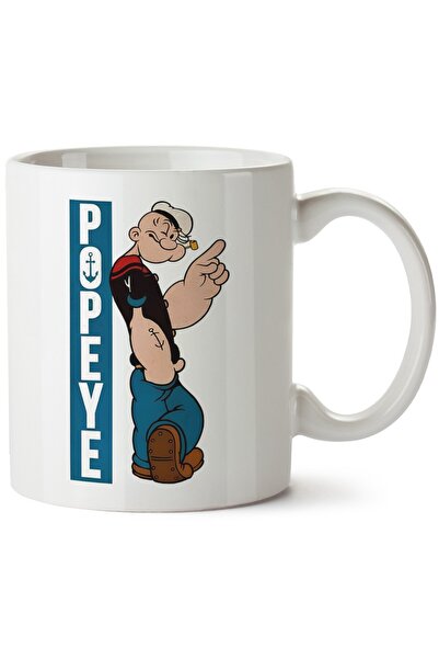 ET ERTAPASSAGE original creative designs Popeye Printed Porcelain Mug, Machin...