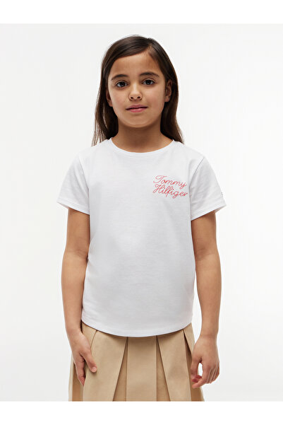 Tommy Hilfiger White Girls T-Shirts