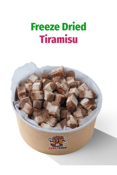 ÇITLAT ÇEREZ SHOP Freeze Dried Tiramisu Dondurularak Kurutulmuş Atıştırmalık ...