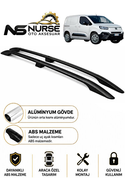NURSE Yeni Fiat Doblo 2023-2024-2025-2026 Model Kısa Şase İçin Uyumlu Üst Por...