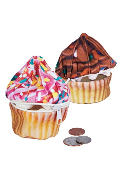 DCI Cupcake Bozuk Para Cüzdanı Çilekli