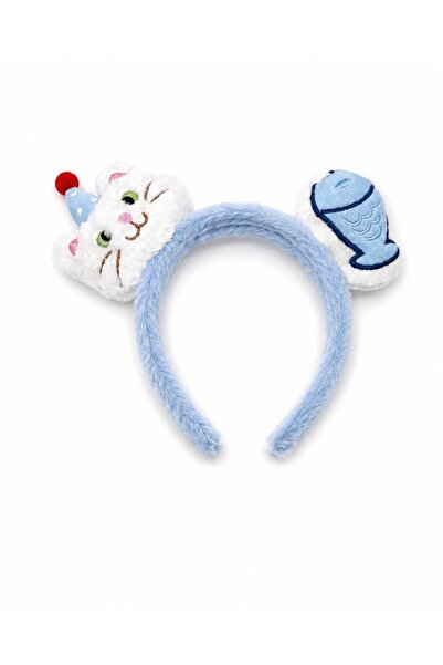 MD Moda Accessories Peluş Kedi ve Balık Figürlü Taç