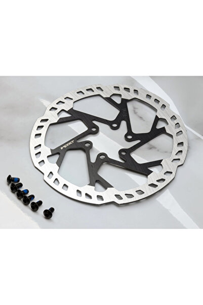 heugers 160mm 6 Vida Kalın (2.3mm) Siyah Fren Rotoru (Kartlı) - Elektrikli (E...