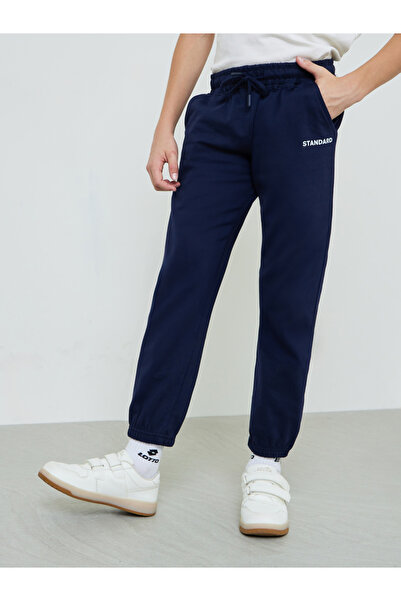 Styli Teen Boys Text Print Cuffed Joggers