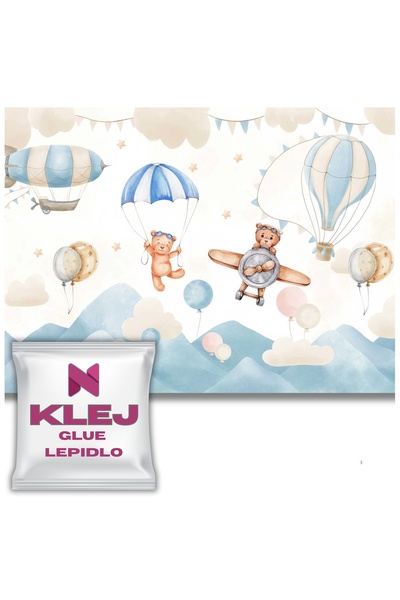 Naklejkomania Fototapet Modern Pentru Peretele Copiilor, Tapet Fairytale Land...