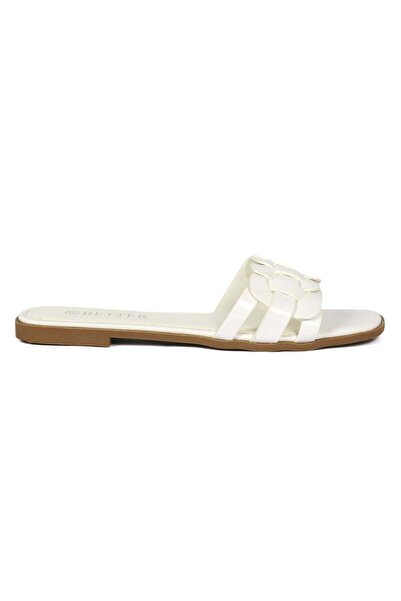 Better Deal Ladies Flat Sandal White