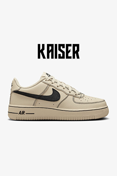 Nike Air Force 1 '07 Bej Unisex Genç Günlük Ayakkabı
