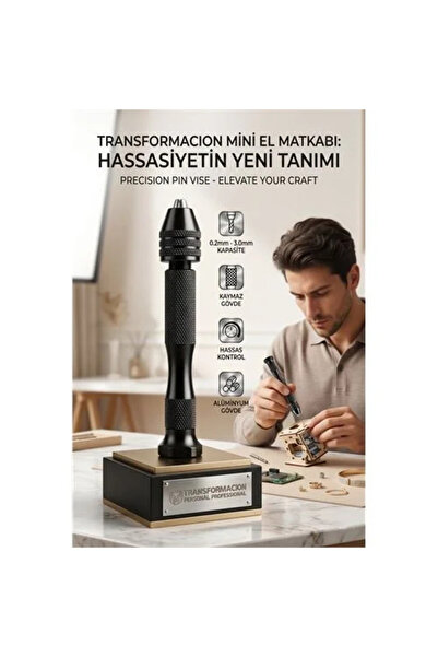 Marsilyan Mini El Matkabı - Hobi Ve Takı Tasarımı İçin Hassas Mandrenli Pin M...