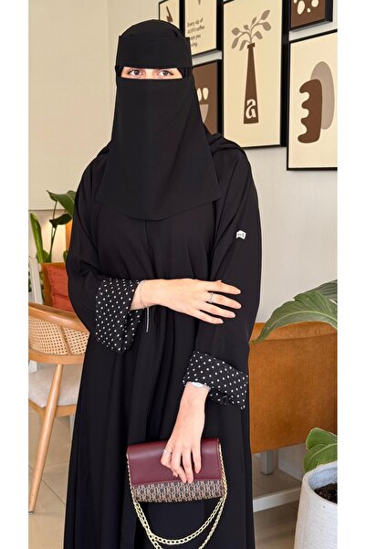 EKEA ABAYA عباية زهور الملكية من متجر (EKEA ABAYA) | عباية صيفية سوداء بقماش ...