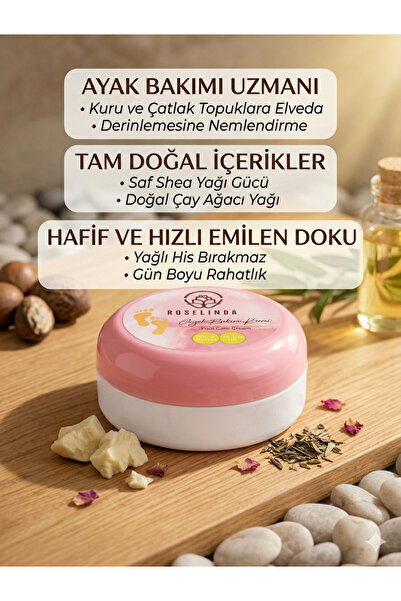 Roselinda Foot Care Cream 130 ml