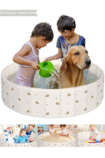 TAPIT Ball Pits for Toddlers, Foldable Kiddie Pool Dog Ball Pits Collapsible ...