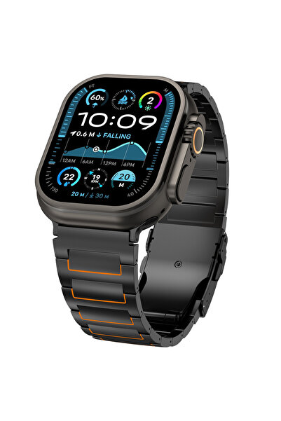 Dexmon Apple Watch 11 10 46mm 9 8 7 6 SE Ultra Uyumlu 44-45-49mm Titan Elite ...