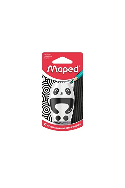 Maped Шаки обикновена острилка с контейнер за отпадъци