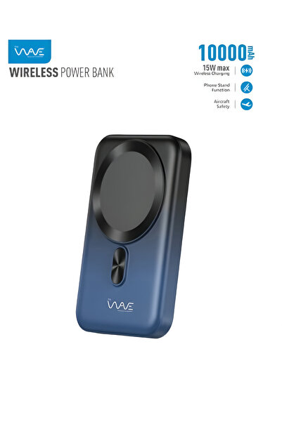 Wave Wireless Power Bank High Quality – 22.5W Fast Charging, 10000mAh, MagSaf...