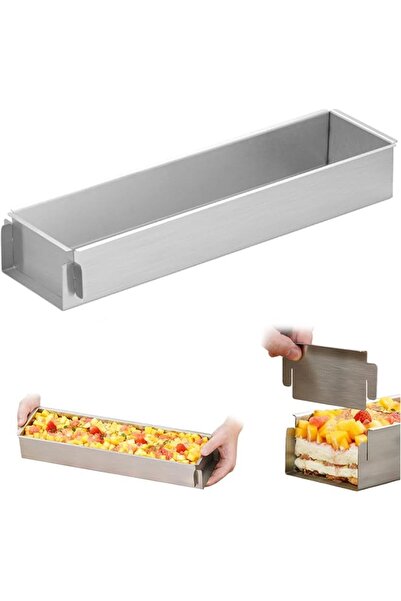The Bros Nonstick Tiramisu Pan Cake Baking Tray,Rectangle Cake Pan,Aluminum A...
