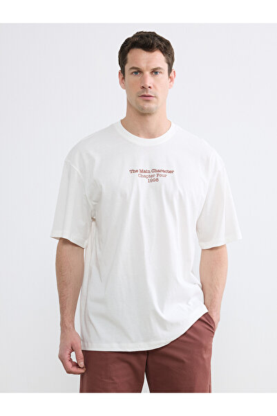 LC Waikiki Peak New Season Crew Neck Printed Men's T-Shirt