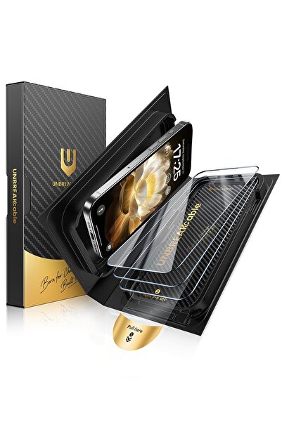 UNBREAKcable Folie De Protectie Ecran, Pentru iPhone 15 Pro Max, Instalare Ra...