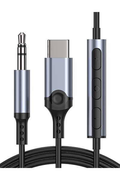 imango Cablu Adaptor USB-C La Jack 3.5mm, Cu Microfon Si Control Volum, Cip D...