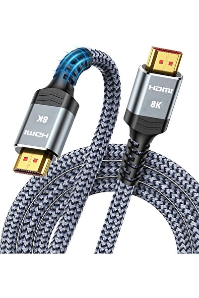 Snowkids HDMI Кабел, Snowkids, 8K 60Hz, 48Gbps пренос на данни, 7.5м, Поддръж...