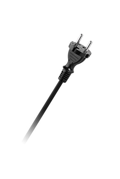 Lechpol Ελαστικό καλώδιο ρεύματος H05RR-F 2x1 mm² 5 μ. 300/500V με ευρωπαϊκό ...