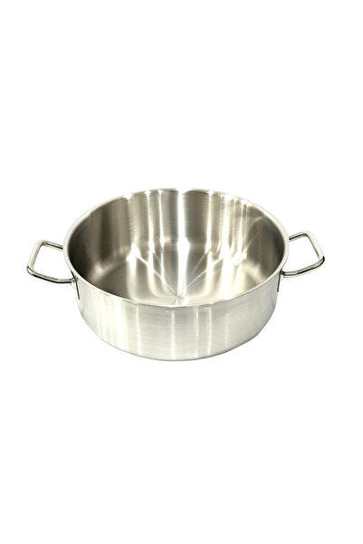 kvall Pot with Steel Lid 40 cm Height 16 cm 15 Liters
