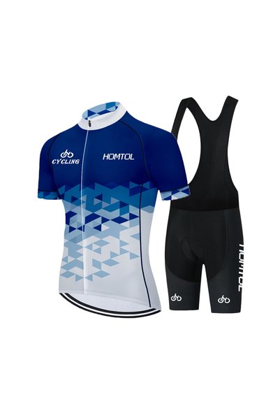 OEM Costum de Ciclism pentru Bărbați Set Sportiv Echipament cu Inserție de Ge...