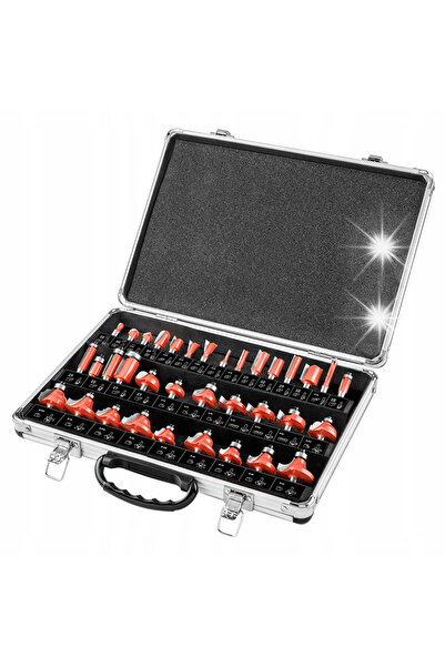 graphite SET DE FREZE WIDI, CUIE DE 8MM, 35 BUC. 56H240
