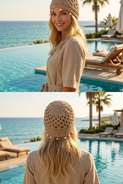 LAGRANZE Natural Sea Shell Women's Hairnet